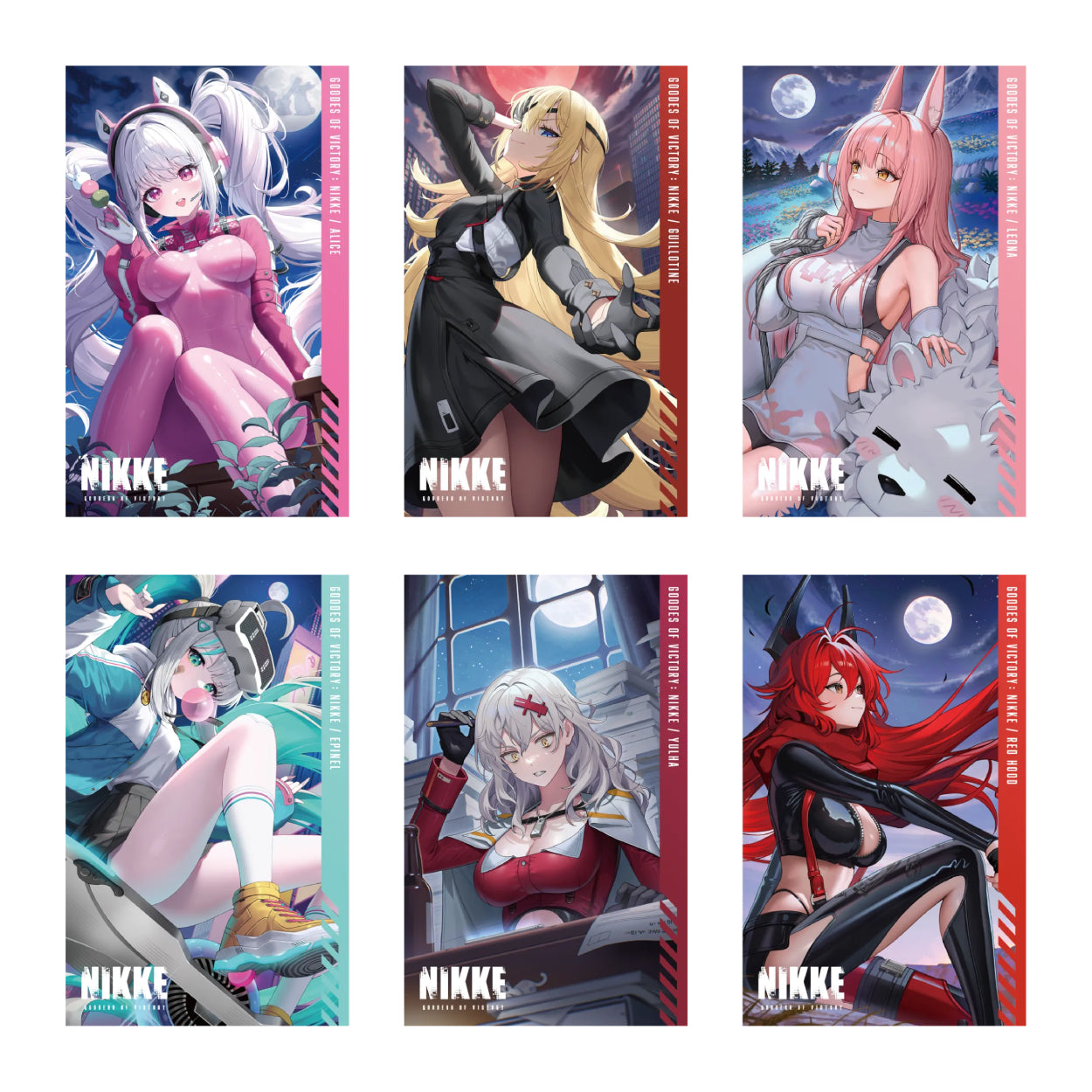 Algernon Holo Card JAPANESE - Goddess of Victory: NIKKE Under the Full Moon