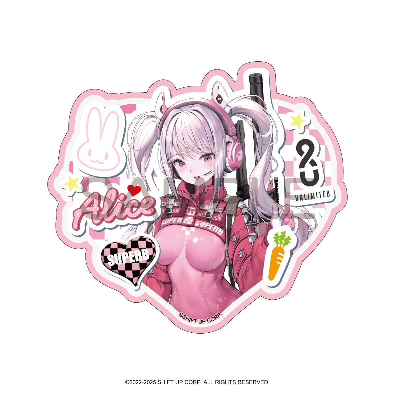 Algernon Character Sticker JAPANESE - Goddess of Victory: NIKKE