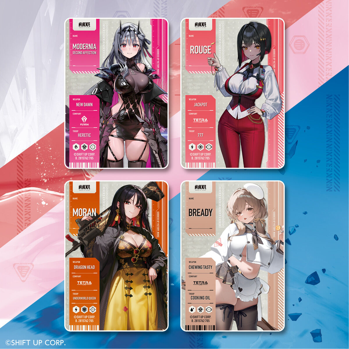 Bandai Carddass Pass Card JAPANESE - Goddess of Victory: NIKKE