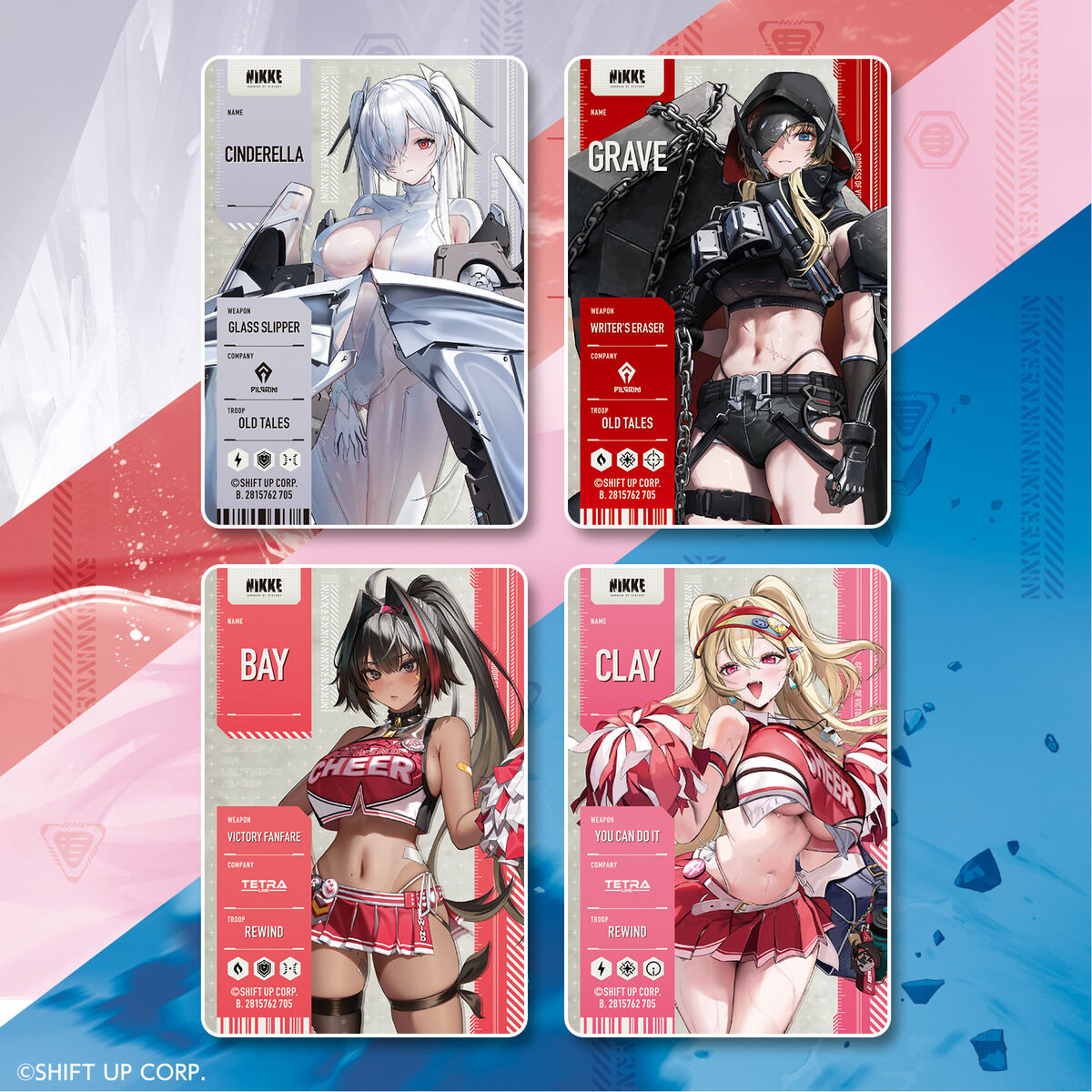 Bandai Carddass Pass Card JAPANESE - Goddess of Victory: NIKKE