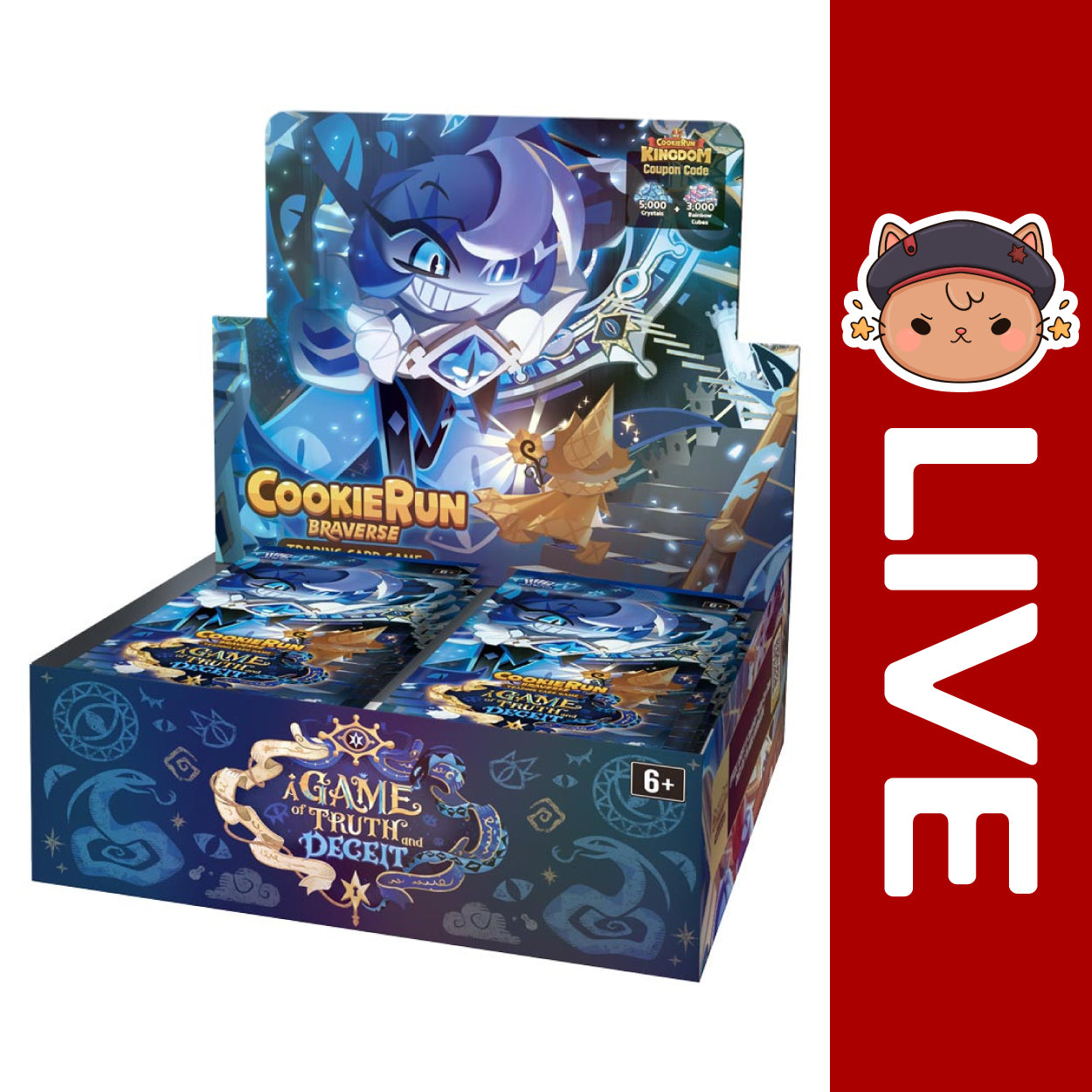 CookieRun TCG English - Set4 A Game of Truth and Deceit