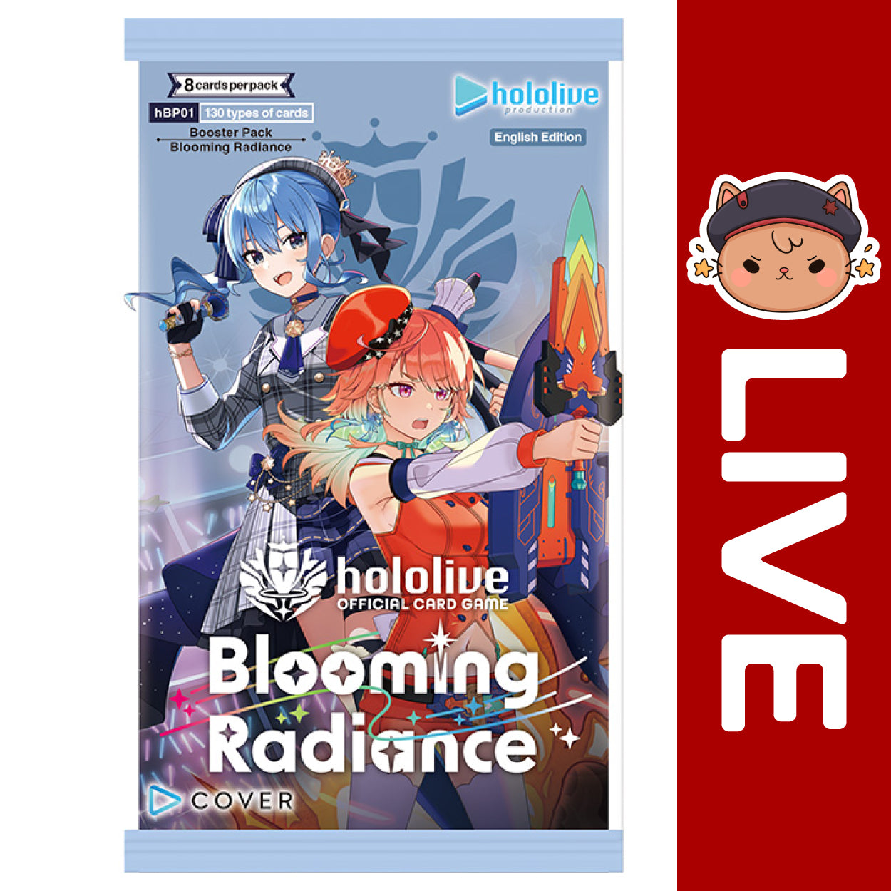 Hololive OCG English - BP01 Blooming Radiance (1st First Edition)