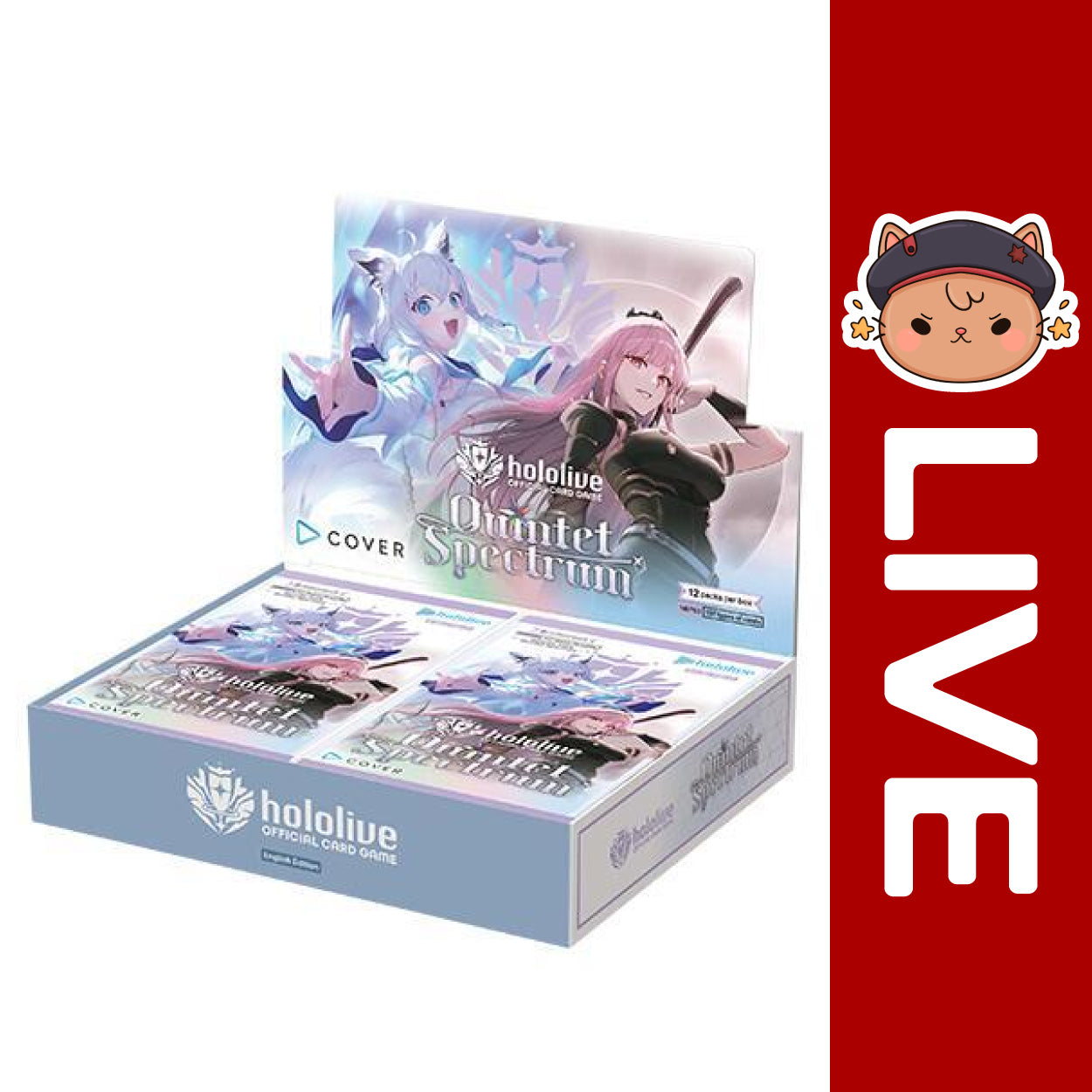 Hololive OCG English - BP02 Quintet Spectrum (1st First Edition)