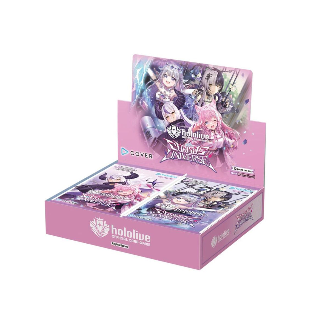 Hololive OCG English - BP04 Curious Universe (1st First Edition)