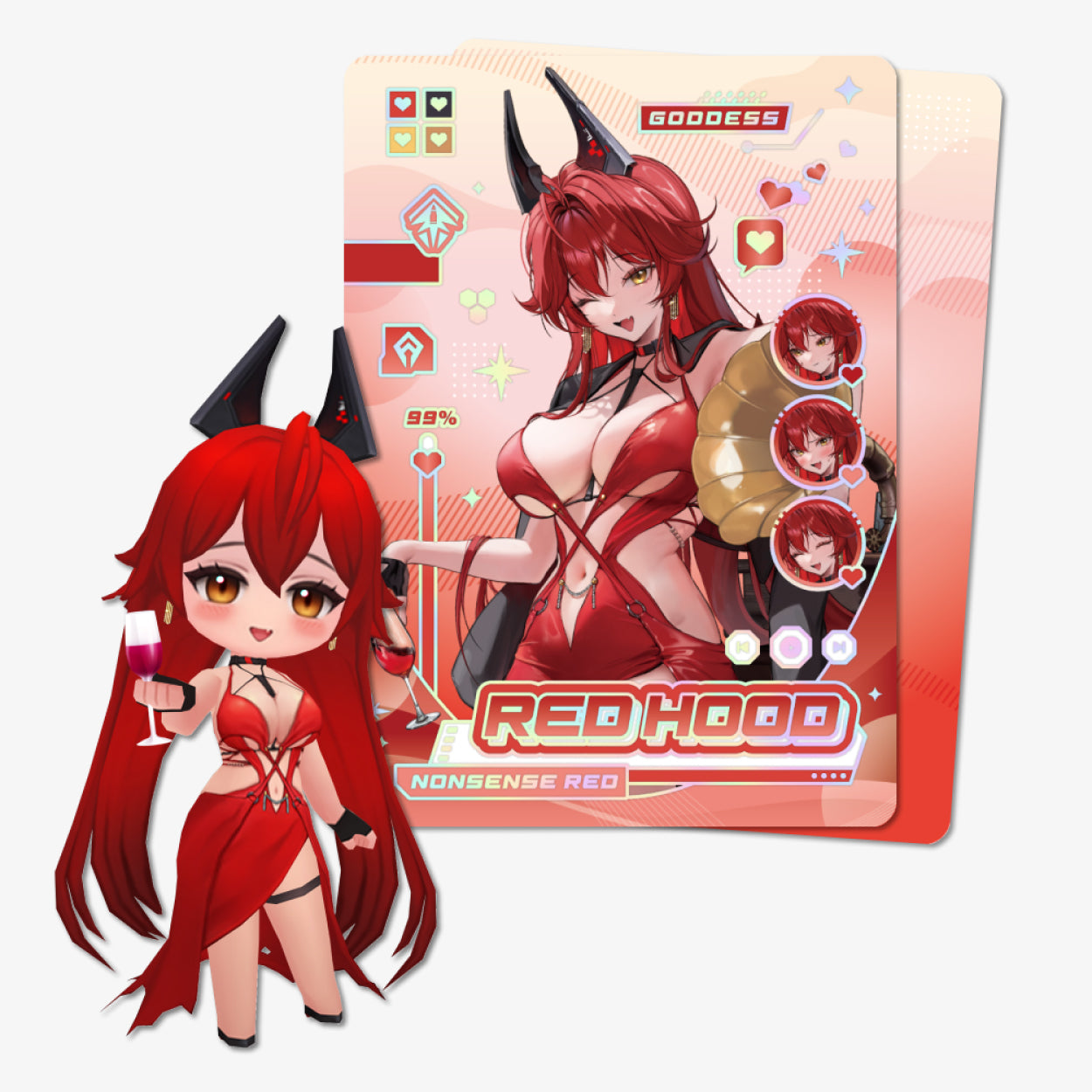 Mofun Augmented Reality (AR) Card KOREAN - Goddess of Victory: NIKKE