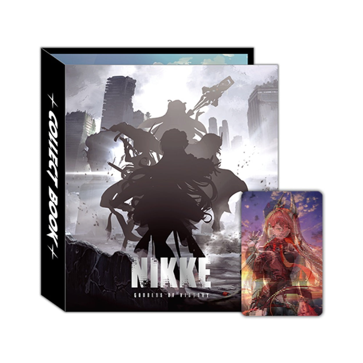 nikke card binder Mofun Card Collect Book Binder KOREAN - Goddess of Victory: NIKKE Black Binder - RedHood