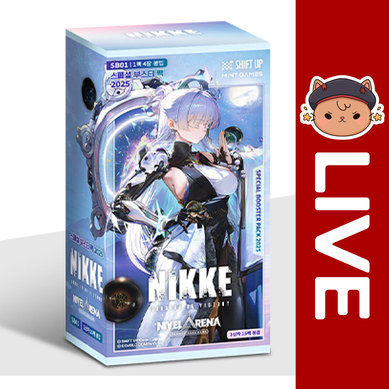 Nivel Arena TCG KOREAN - Goddess of Victory: NIKKE SB01 Special Booster