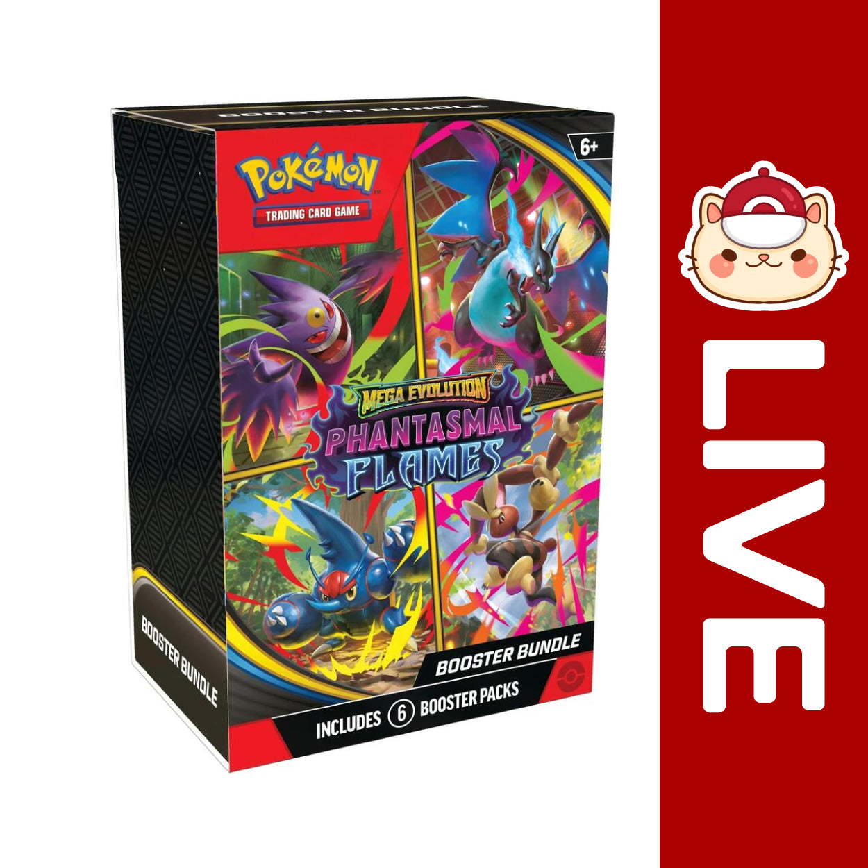 Pokémon TCG English - Phantasmal Flames - Mega Evolution
