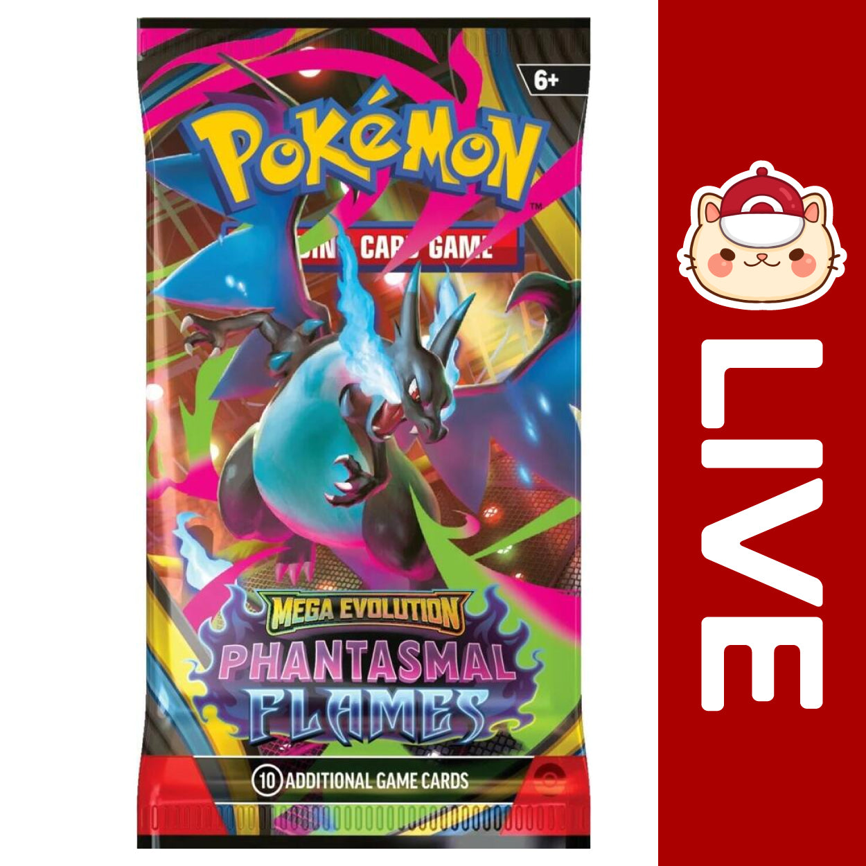 Pokémon TCG English - Phantasmal Flames - Mega Evolution