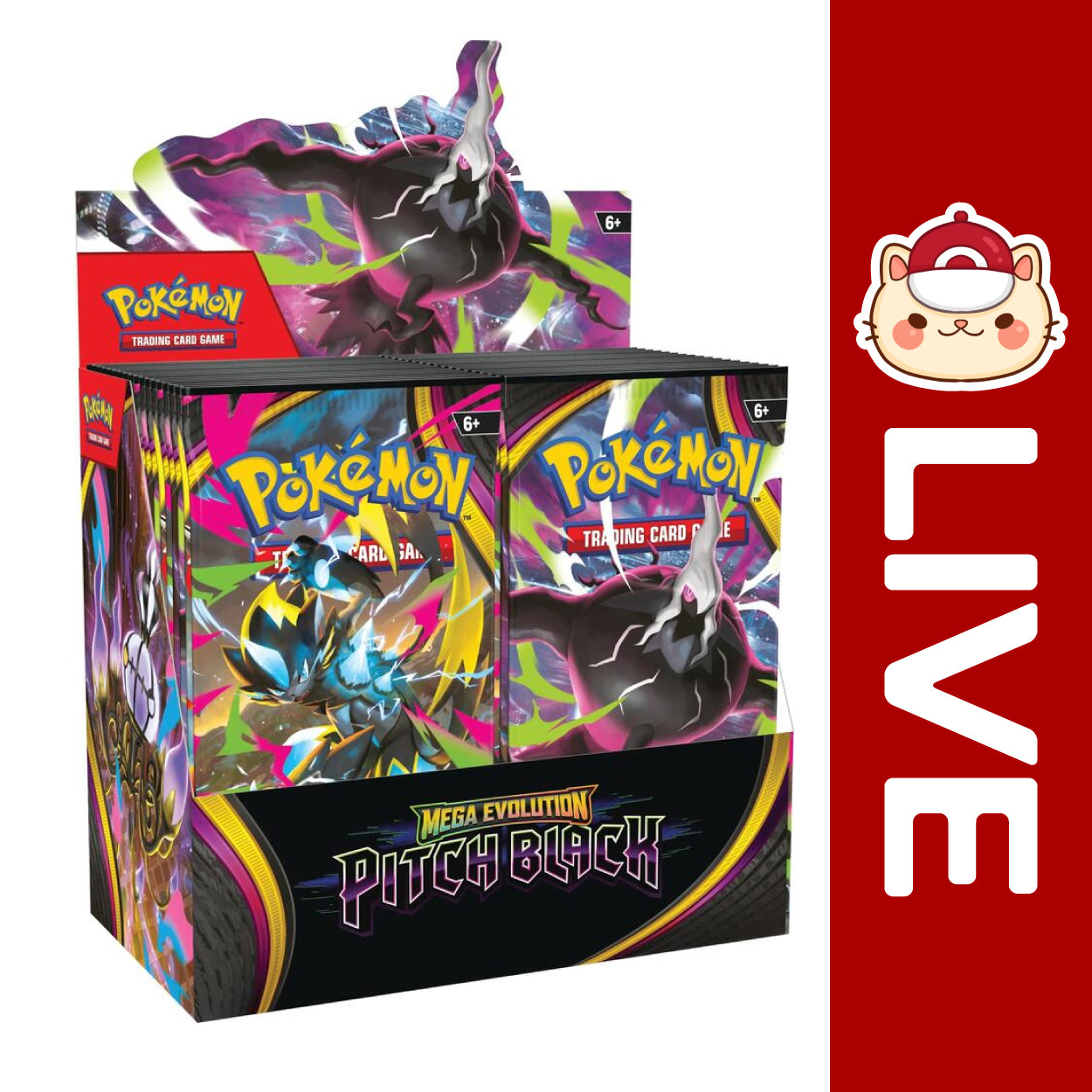 Pokémon TCG English - Pitch Black - Mega Evolution