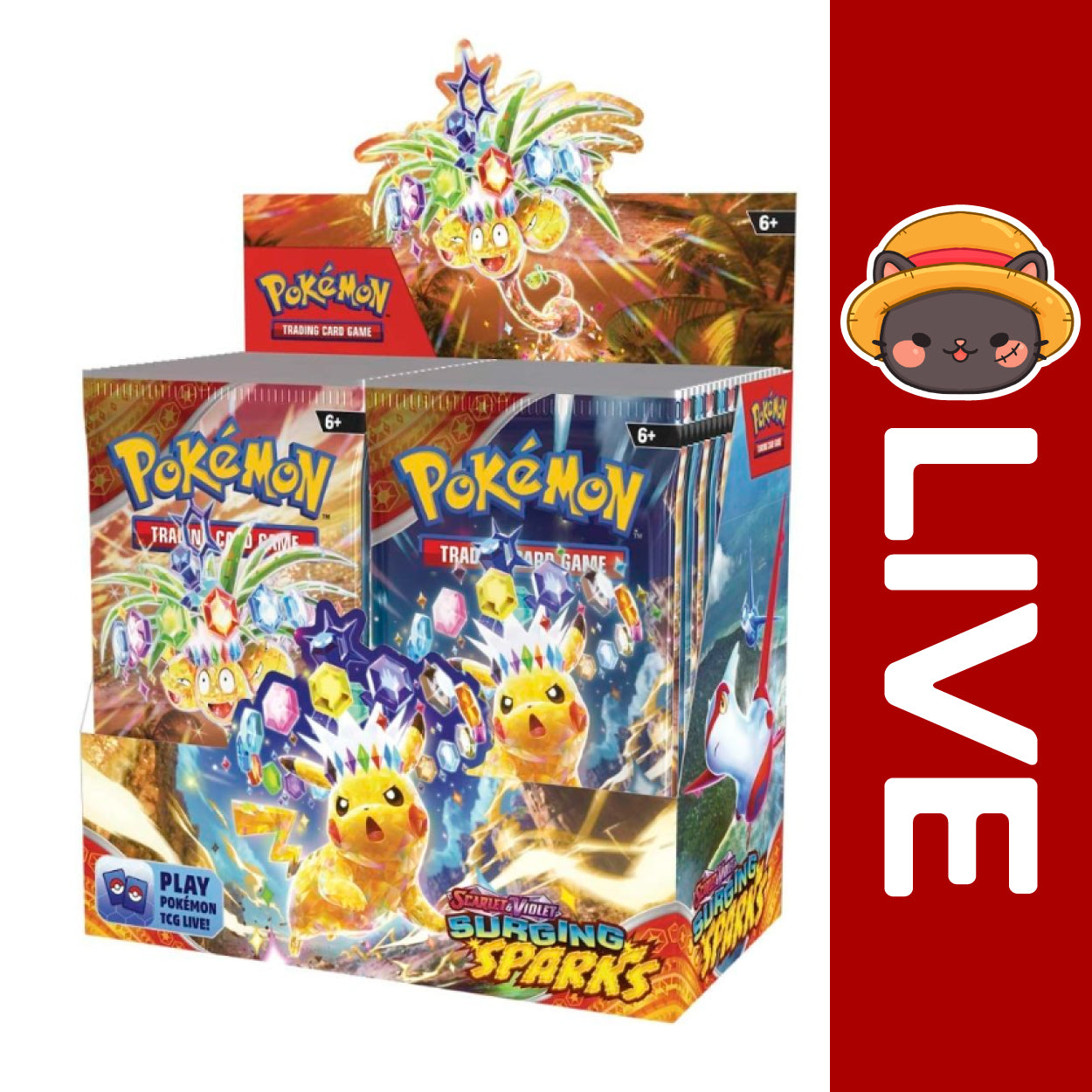 Pokémon TCG English - Surging Sparks - Scarlet & Violet