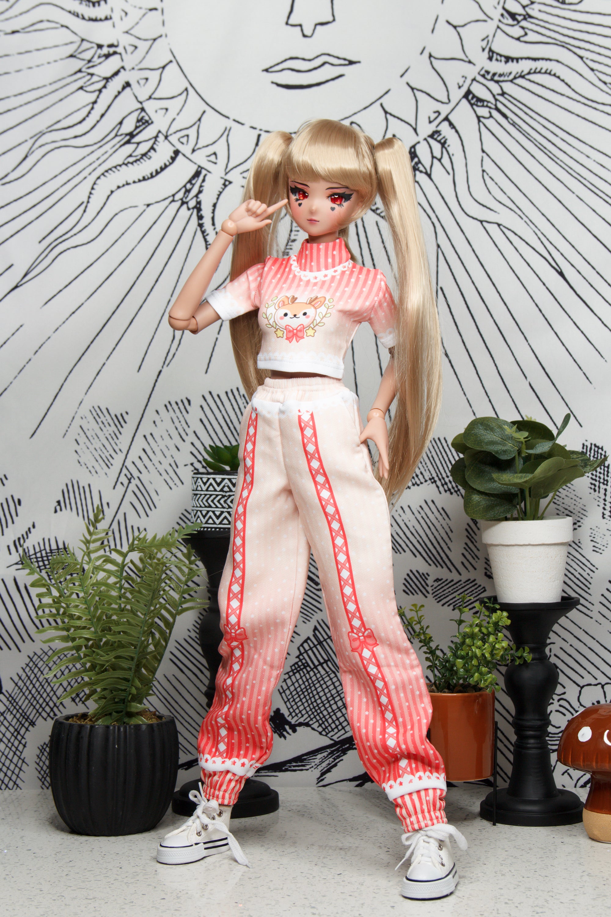 Cute Seasonal Leisure Outfit - kawaii Smart Doll and DD clothes