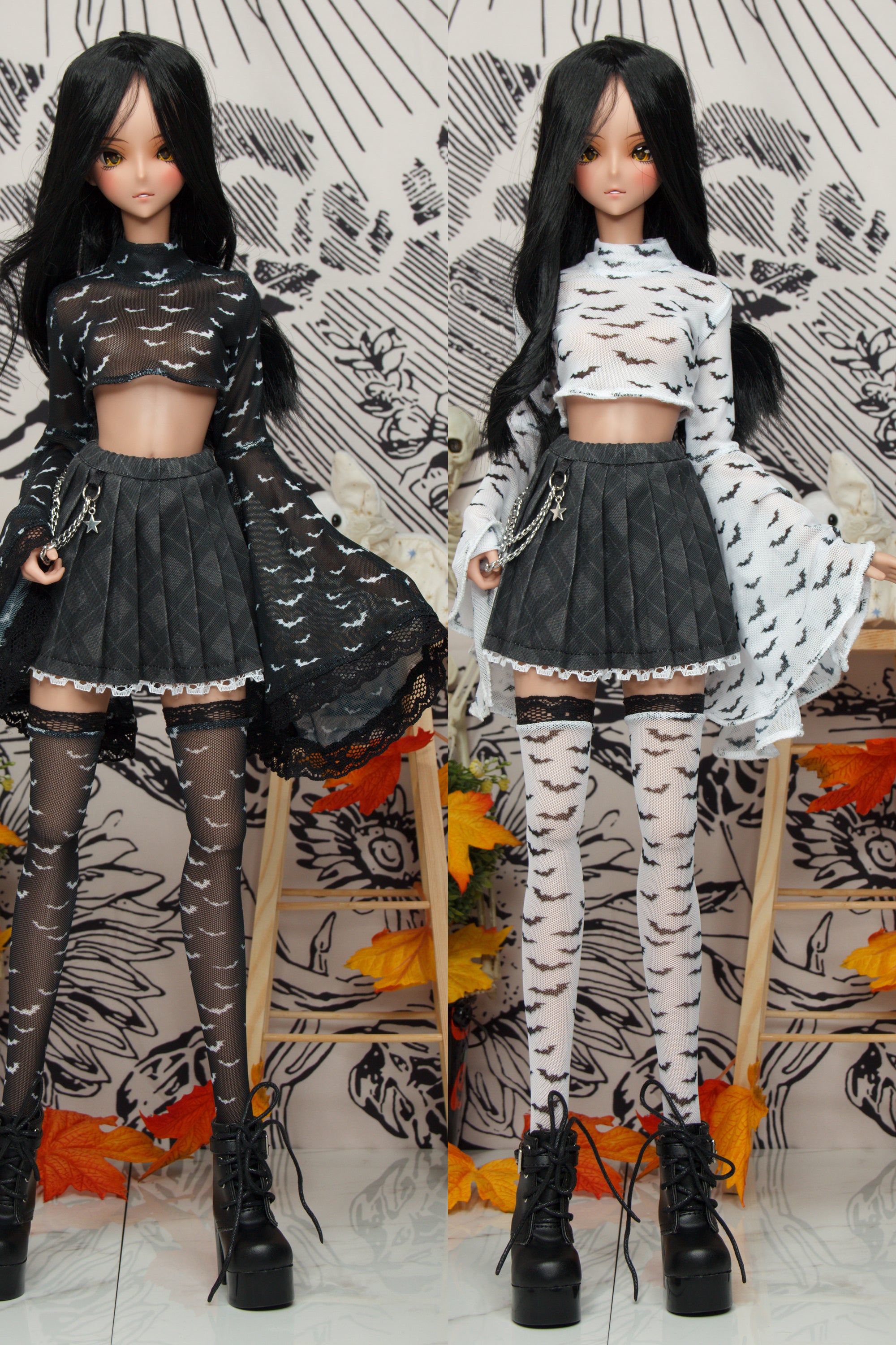 Goth barbie clothes best sale