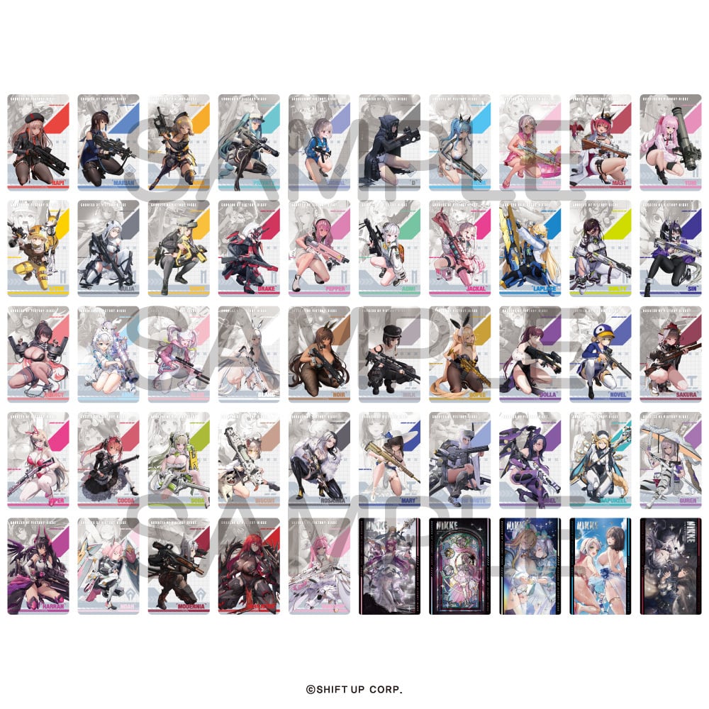 Algernon Metallic Card JAPANESE - Goddess of Victory: NIKKE