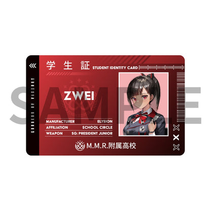 Algernon Pass Card JAPANESE - Goddess of Victory: NIKKE MMR School