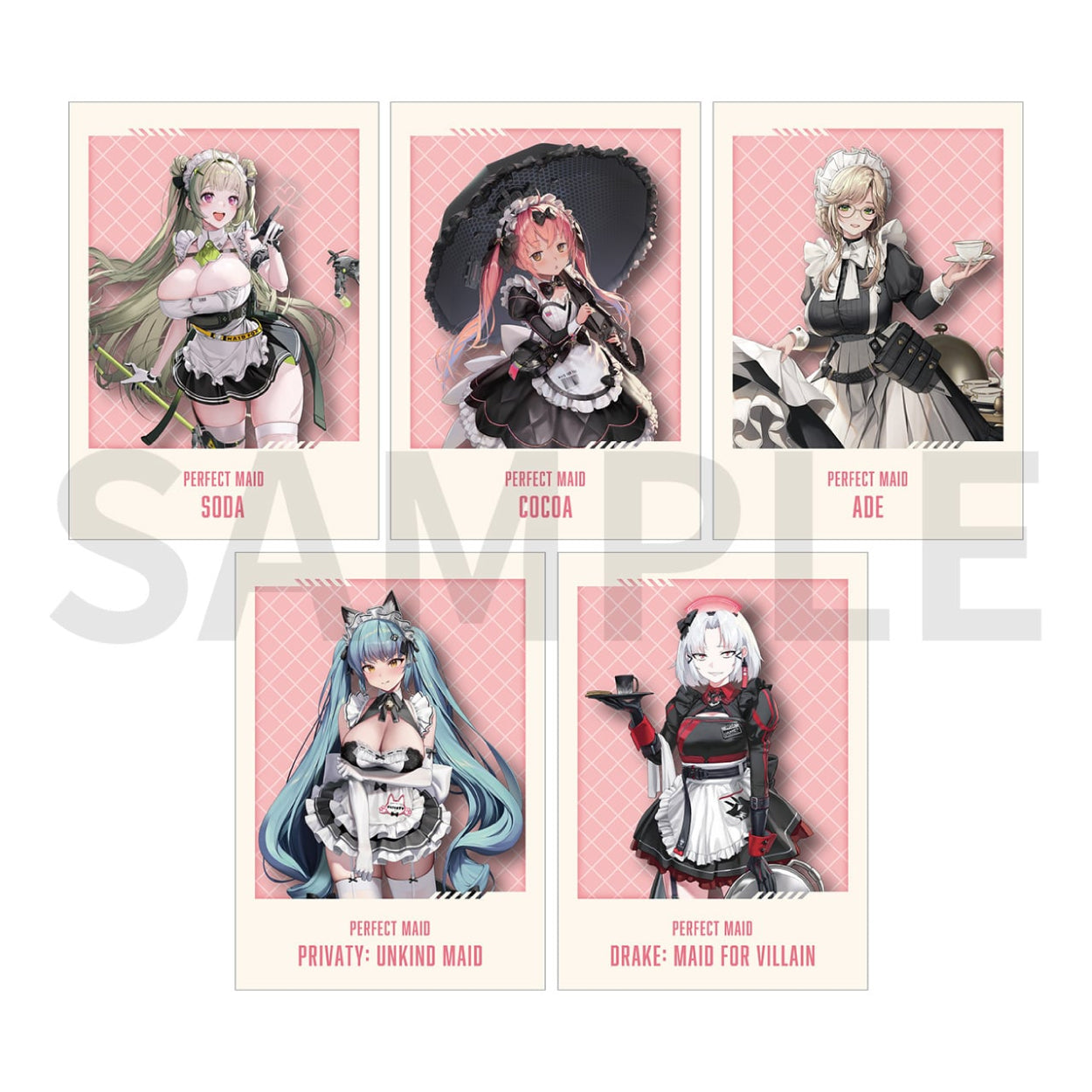 Algernon Photo Card JAPANESE - Goddess of Victory: NIKKE Maid