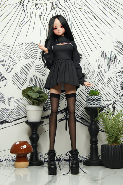 Pleated Mini Dress - casual Smart Doll and DD clothes ninaherisson Pleated Mini Dress - casual Smart Doll and DD clothes ninaherisson