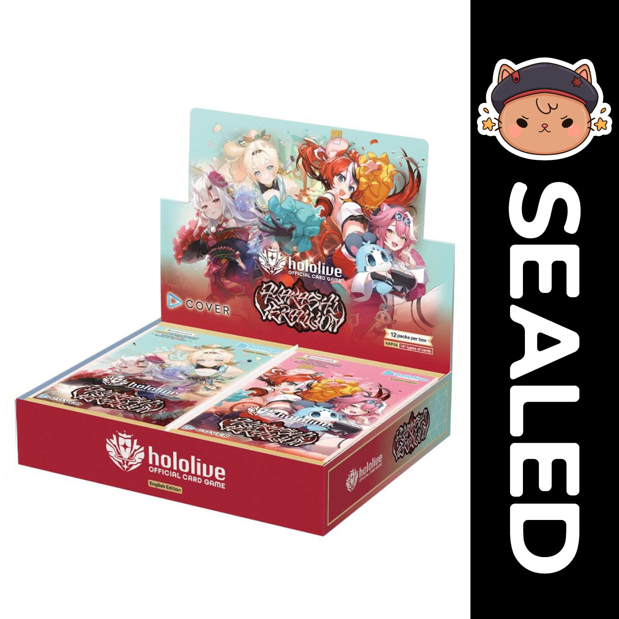 Hololive OCG English - BP06 Ayakashi Vermillion (1st First Edition