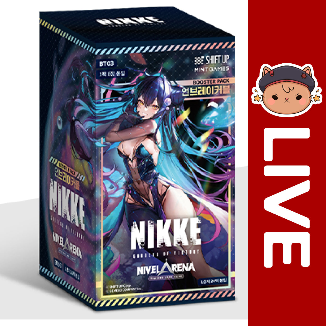 Nivel Arena TCG KOREAN - Goddess of Victory: NIKKE BT03 Unbreakable