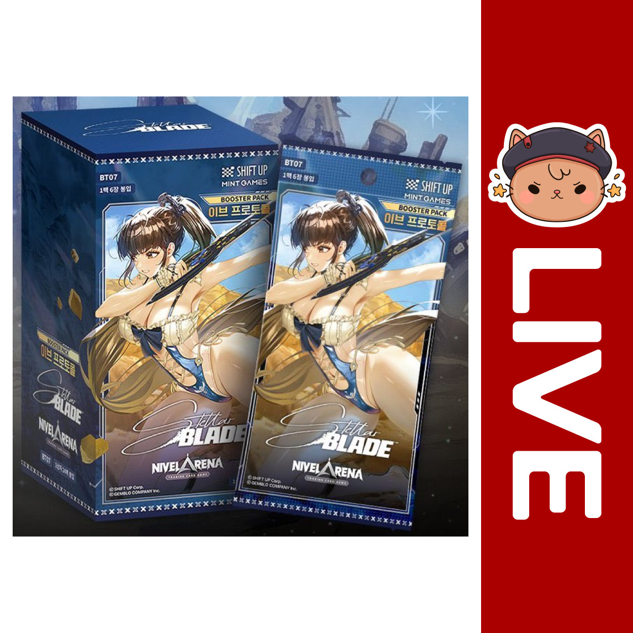 [PREORDER] Nivel Arena TCG KOREAN - Stellar Blade BT07 Eve Protocol