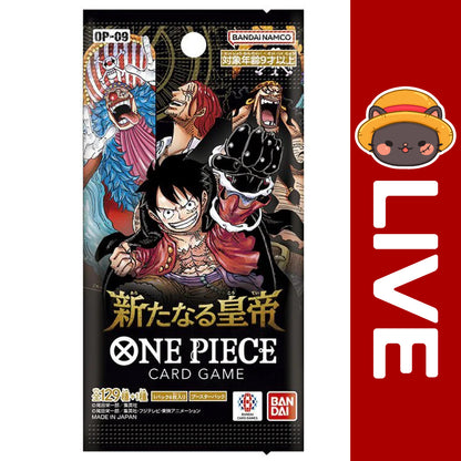 One Piece TCG Japanese - OP09 - Four Emperors