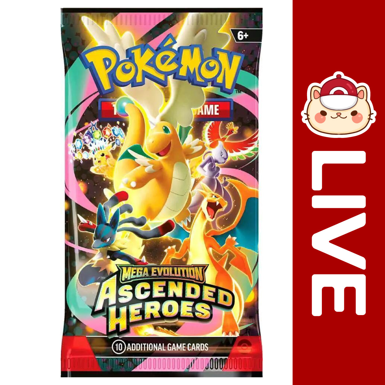 Pokémon TCG English - Ascended Heroes - Mega Evolution – ninaherisson