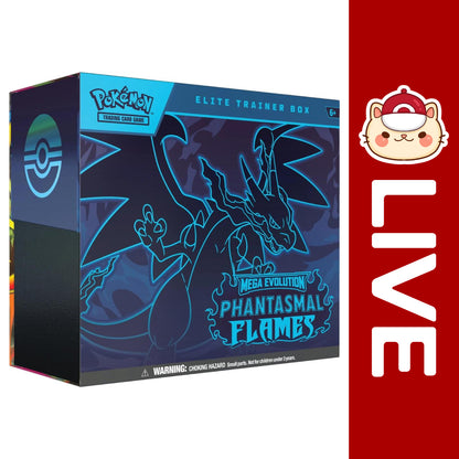 Pokémon TCG English - Phantasmal Flames - Mega Evolution