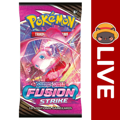 Pokemon Sword & Shield Fusion Strike Booster Pack
