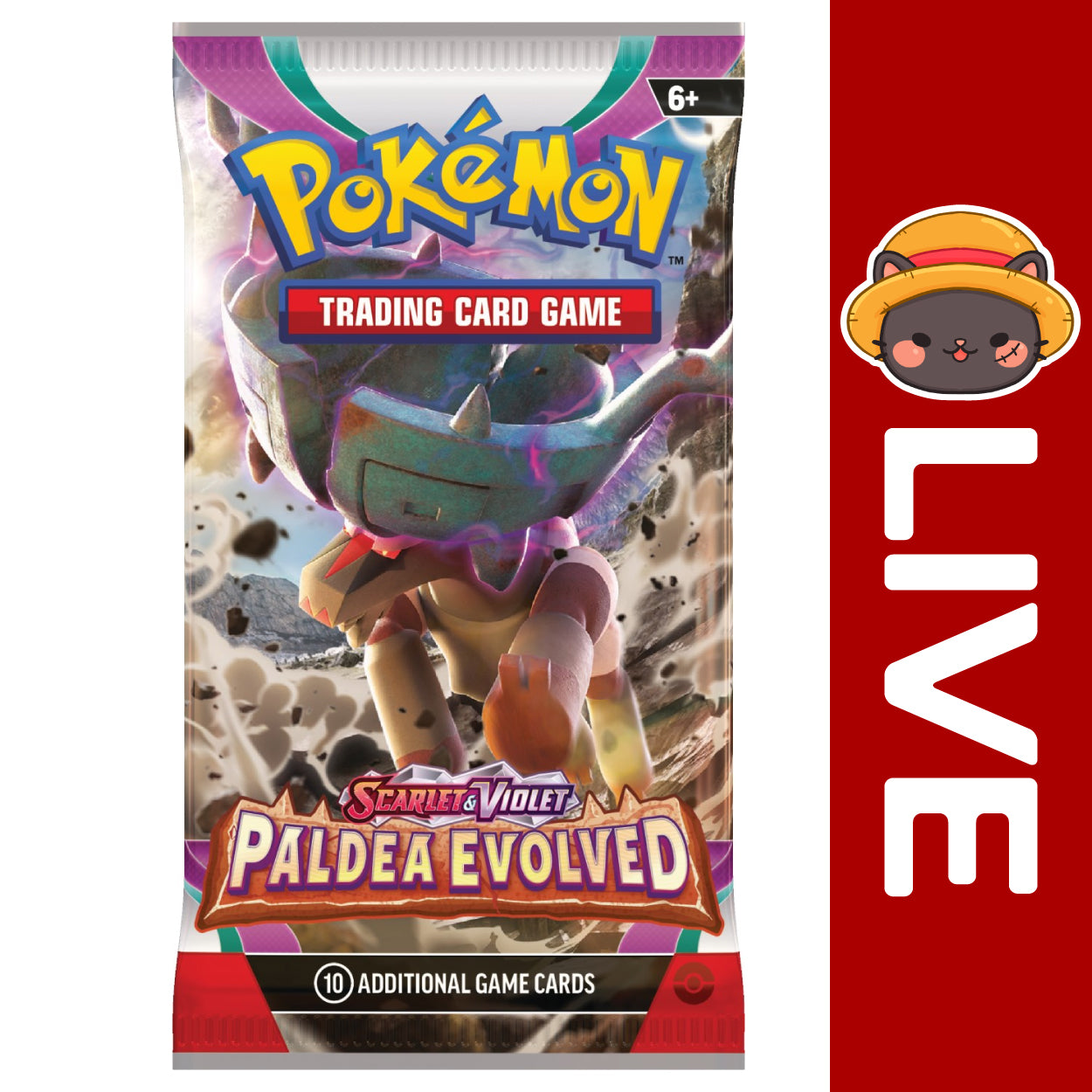 Pokémon English - Paldea Evolved - Scarlet & Violet