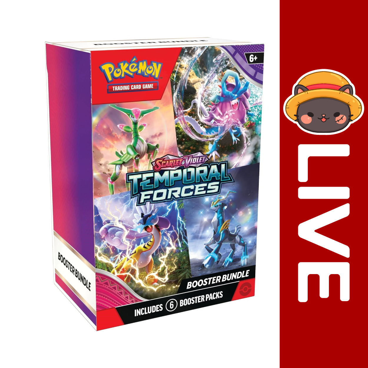 Pokémon English - Temporal Forces - Scarlet & Violet