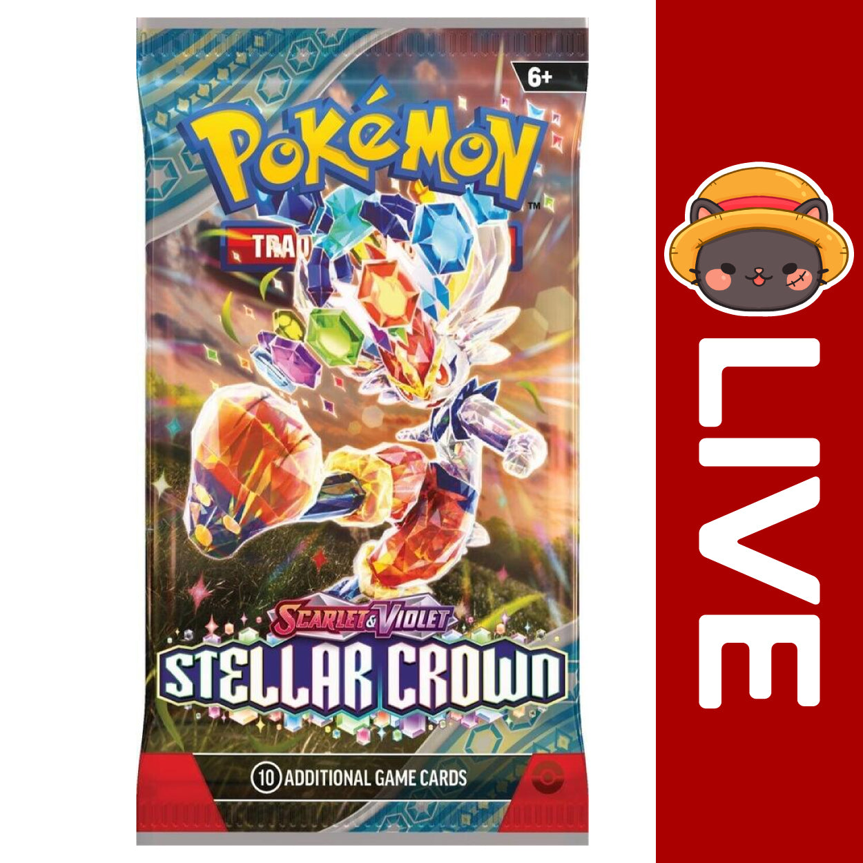 Pokémon English - Stellar Crown - Scarlet & Violet