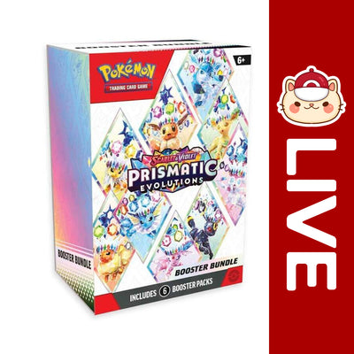 pokemon cards prismatic evolution TCG: Evolutions Poster Collection Box Break Cards vary by pack.) Also contains 65 card sleeves featuring amazing artwork of Eevee and its Evolutions and a code card for Pokmon TCG Live. Prismatic Evolutions Surprise 6-Box Case