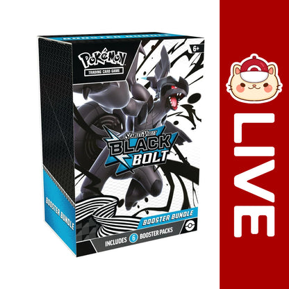 Pokémon TCG English - Black Bolt & White Flare - Scarlet & Violet