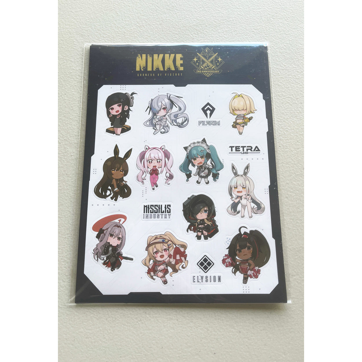 Euphoric Production Sticker Sheet JAPANESE - Goddess of Victory: NIKKE Comiket C105