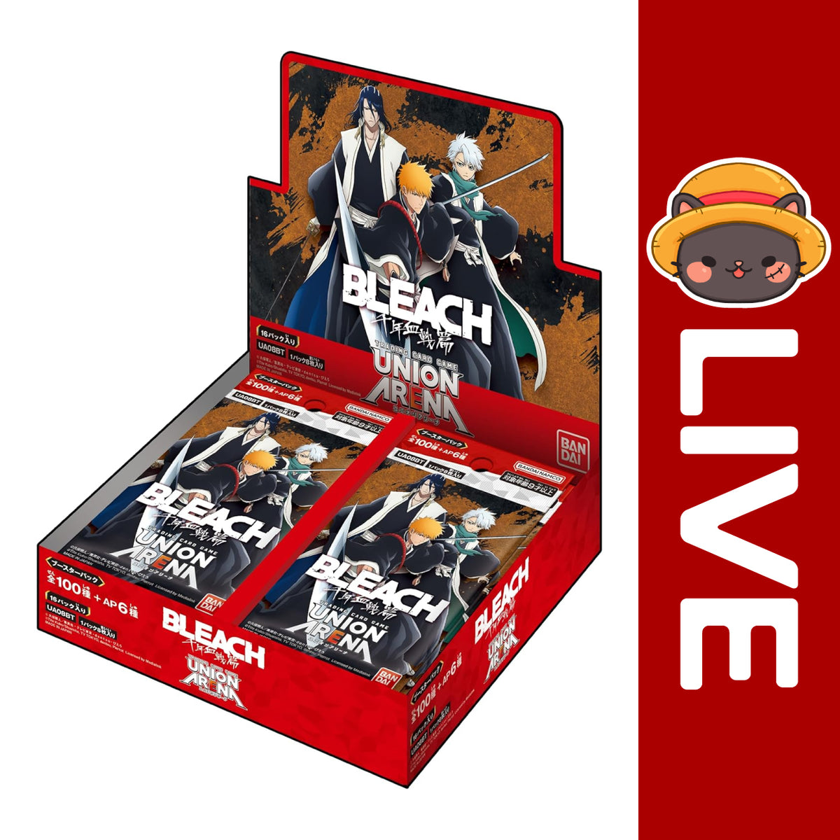 union arena bleach english booster box Thousand-Year Blood War Pack [UA08BT] 16Pack Options:132/351 - (Moderately Played) Commander 2016 (C16) nostalgia The booster Pack also So I made Riley's