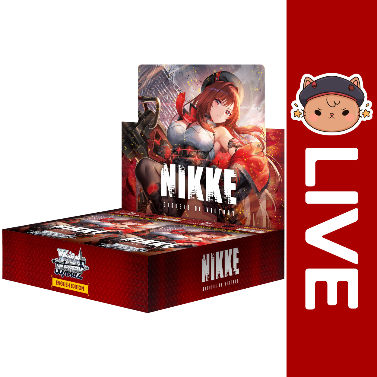 [PREORDER] Weiss Schwarz TCG English - Goddess of Victory: NIKKE Vol.2 (1st First Edition)