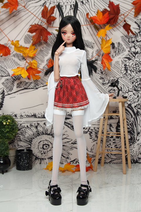 Blouse and Stockings Socks - goth Smart Doll, DD, and SD13 clothes