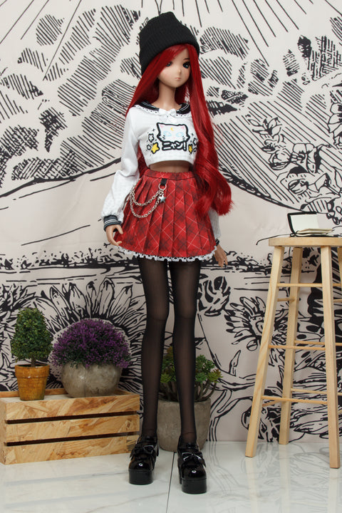 Cute School Uniform Shirt and Skirt - kawaii Smart Doll and DD clothes –  ninaherisson